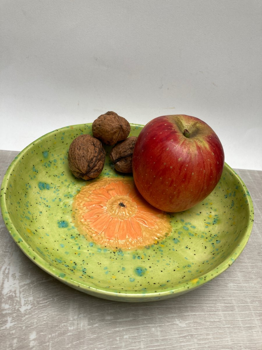 Small Marigold Decorative Dish
