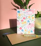 Thank You Wildflower Card Blank A6 - Image 3