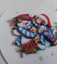 Christmas card. Handmade card. Decoupage card. Ref 223 - Image 2