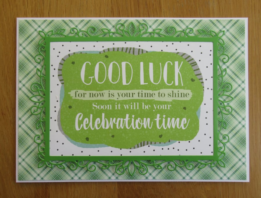 Good Luck Card - A5