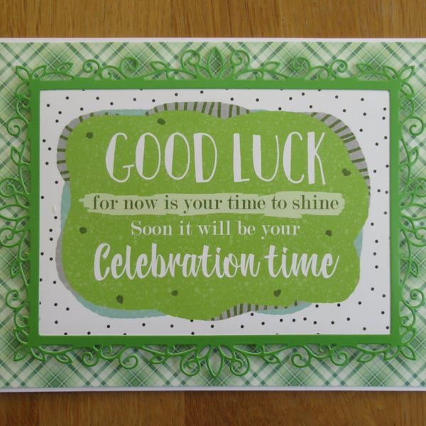 Good Luck Card - A5