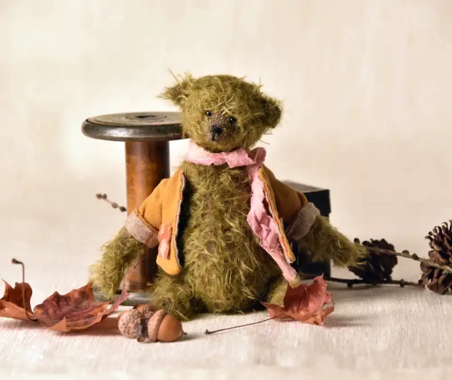 Arne - Handmade Artist Mohair Bear