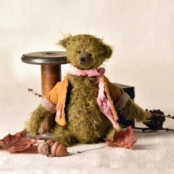 Arne - Handmade Artist Mohair Bear