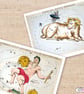 12 Printed Constellation Notecards, astrological symbols - Image 8