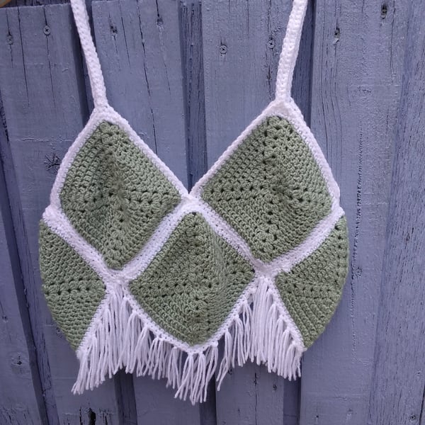  Crochet Boho festival top