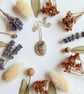 Beautiful Pink Rhodonite & Sterling Silver Summer Seconds Pendant  - Image 1