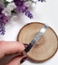 Stripe Textured Hammered Aluminium Cuff Bracelet - Image 4
