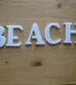 Beach Hut Self Adhesive letters 