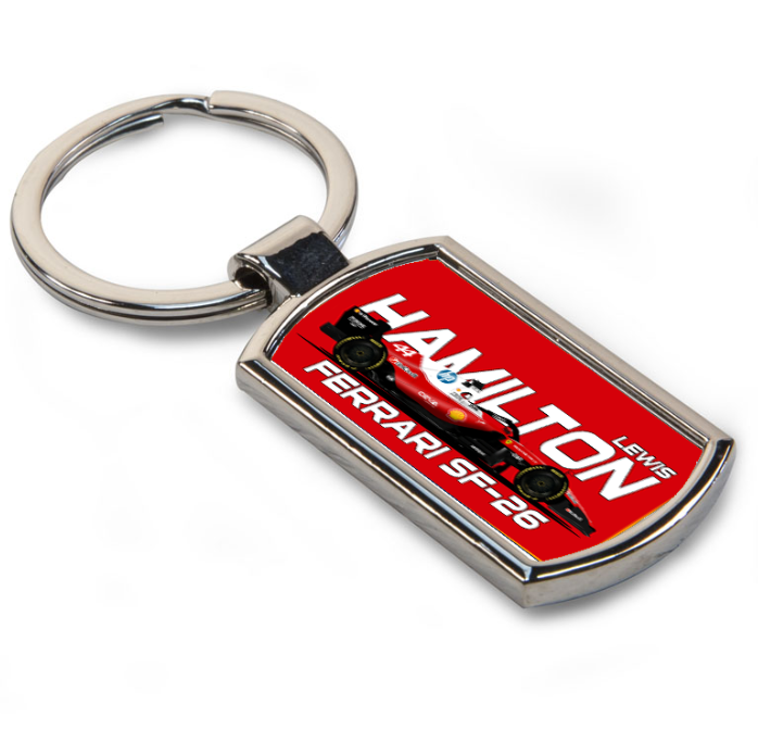 Lewis Hamilton 2026 SF26 F1 Keyring Gift