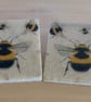 Marble 'Bee' Coasters - Image 1