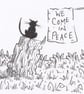 'The Cat' an A4 sized original artwork - Image 2