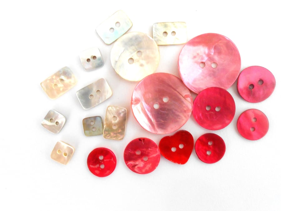 Mother of Pearl Buttons