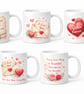 Valentine’s Love Quote Mug – Romantic 11oz Ceramic Gift