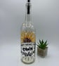 Sunflower bottle light, Yellow floral light up bottle, sunshine - Image 1
