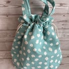 Hobby Bag, handbag, crochet bag, knitting bag, sewing bag, fabric bag