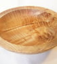 Rippled brown Ash food or decorative Bowl
