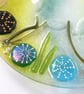 Glass bowl, rock pool bowl, fused glass sea theme, kitchen ornament, beach lover - Image 8