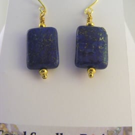 Lapis Lazuli Earrings.