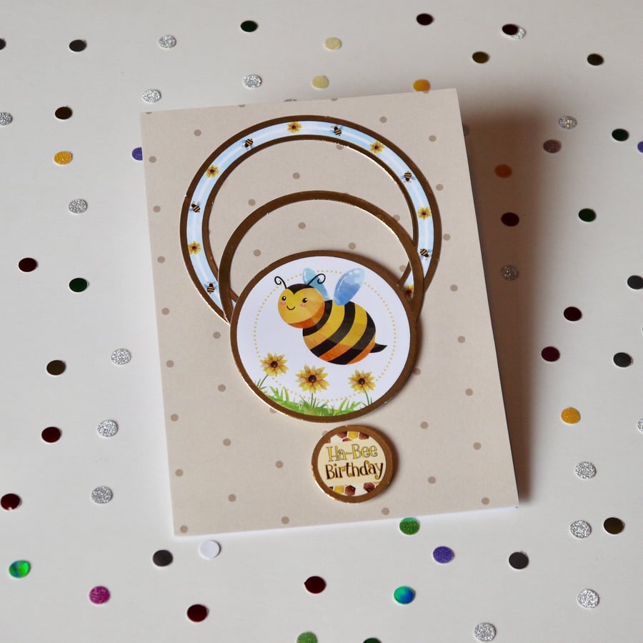 Happy Birthday Card for Children, Card for Him or Her