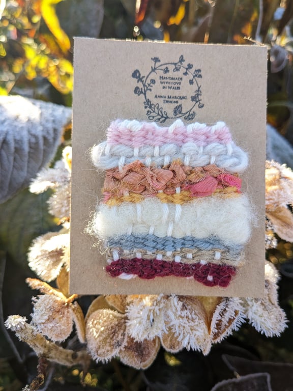 Beautiful woven brooch