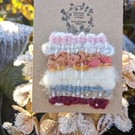 Beautiful woven brooch