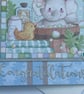 Bundle of joy elephant bubble bath baby boy card - Image 4
