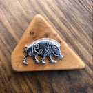Pictish Boar Yew Brooch