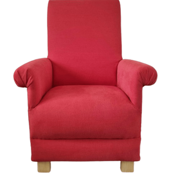 Laura Ashley Austen Chair Armchair Rosehip Red Fabric Accent Small Kitchen