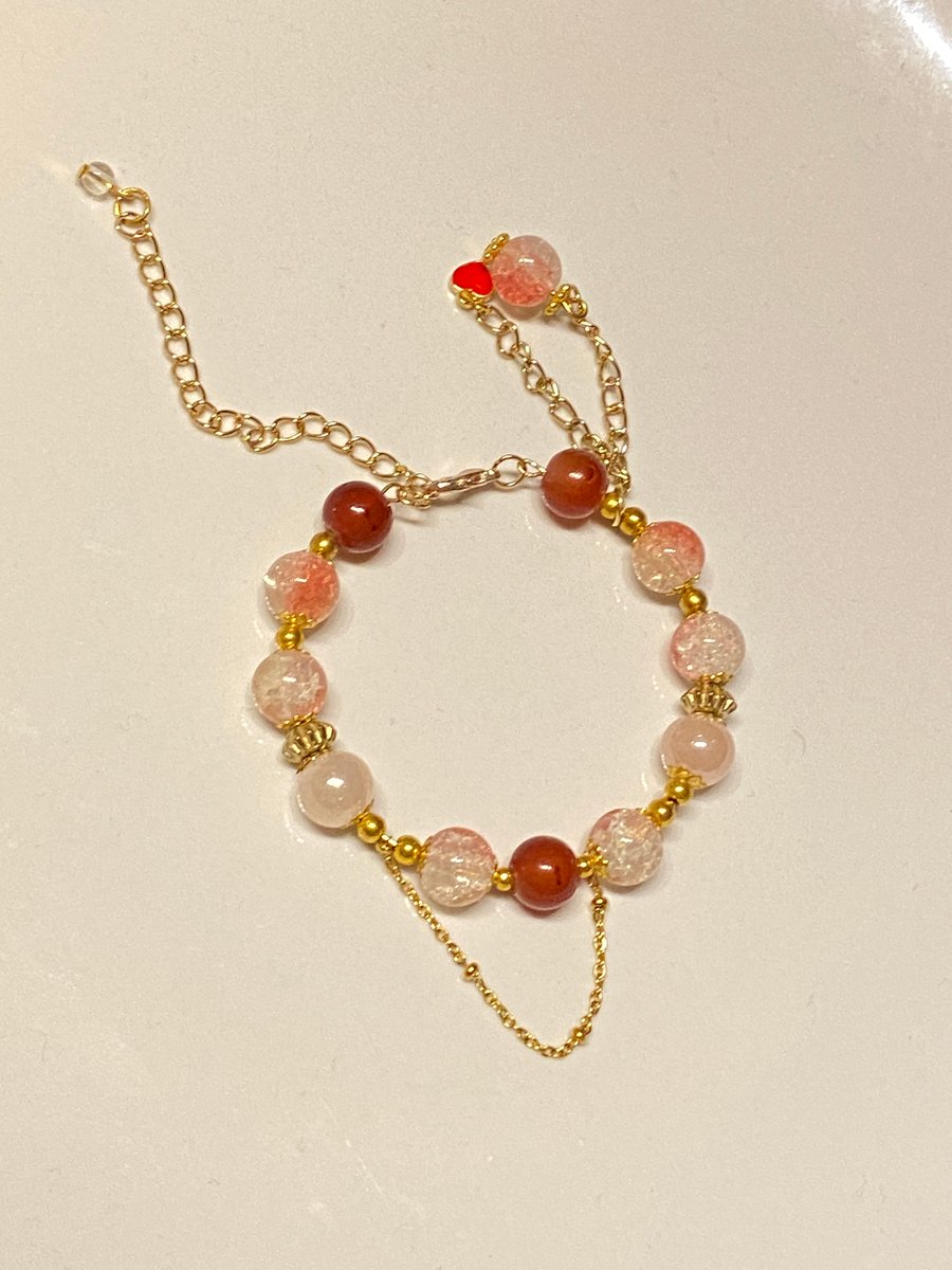 Multi Colour Beaded Bracelets, Customised, Handmade 5 Choices of Styles