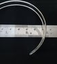 Double Curved Mini Circle Pattern Bangles Sterling Silver 925 Handmade - Image 8