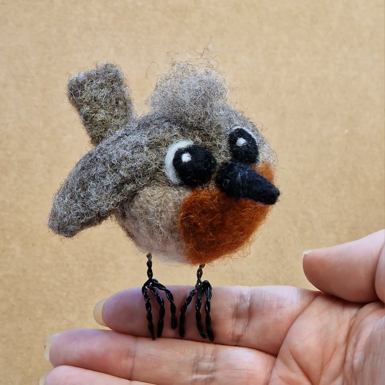 Christmas Robin Needlefelt Kit