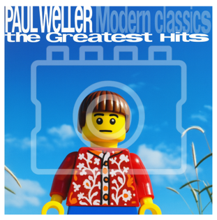 LEGO-Inspired Paul Weller – Modern Classics: The Greatest Hits 5x5" Print (Mount