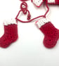 Crochet Stocking Mini Bunting  - Image 3
