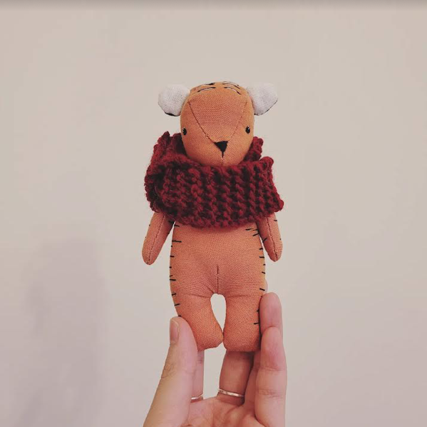 Lunar New Year, Tiger, Soft Sculpture