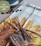 Sunflower tea towel, organic cotton - Image 9
