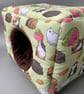 LARGE Guinea Pigs cosy bed. Cosy cube. Padded house for guinea pigs. - Image 2