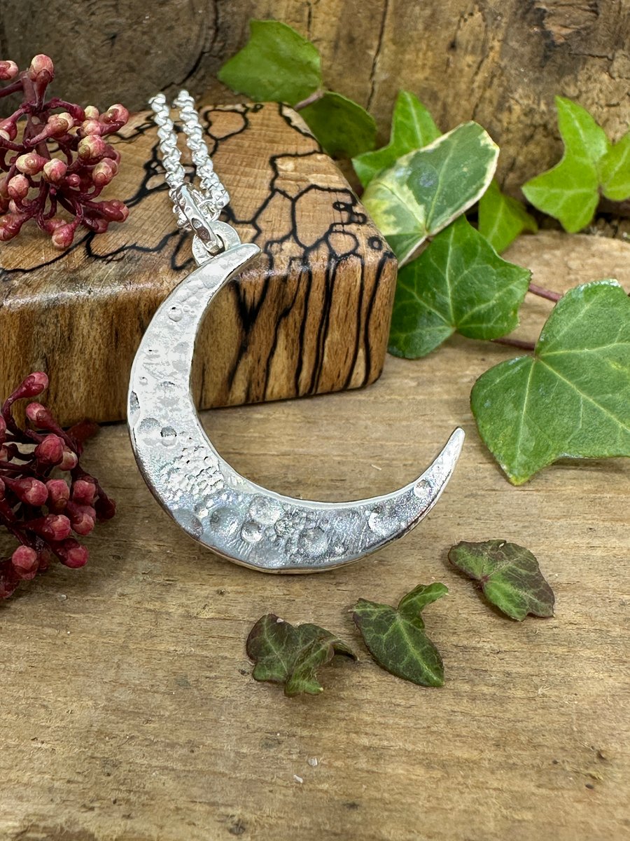 Crescent Moon Pendant