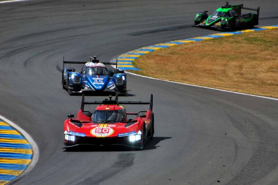 Ferrari 499P no50 24 Hours of Le Mans 2023 Photograph Print