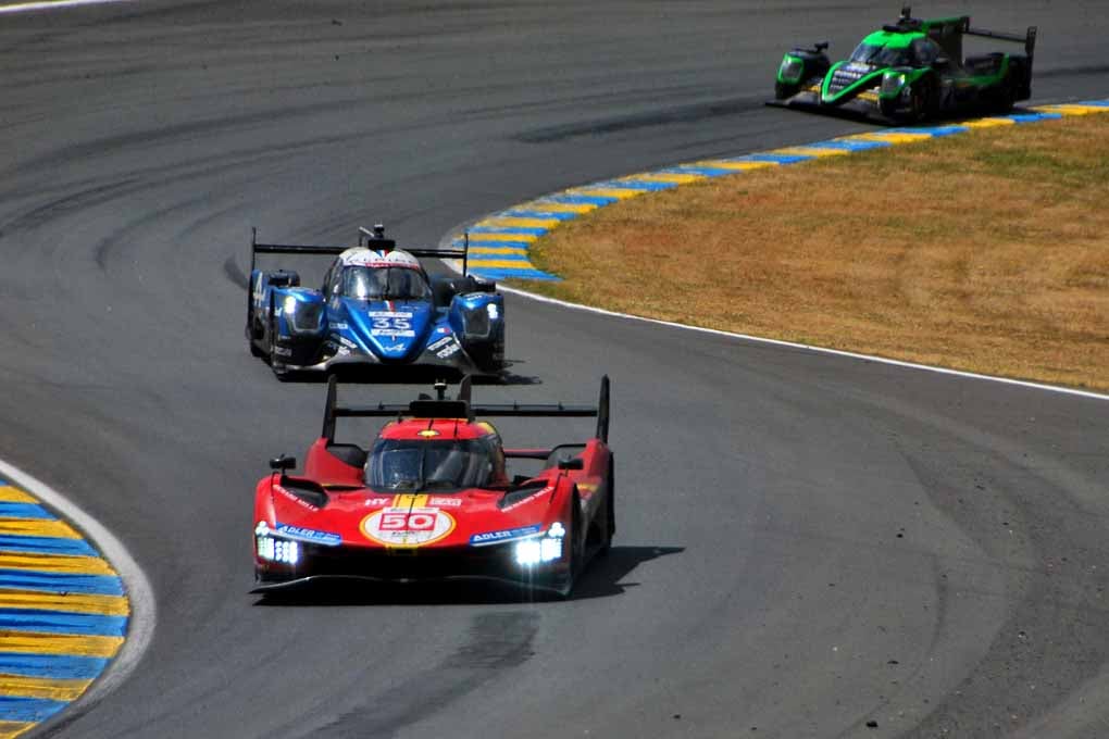 Ferrari 499P no50 24 Hours of Le Mans 2023 Photograph Print