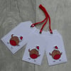 Rockin' Robin - Set of Three Christmas Gift Tags