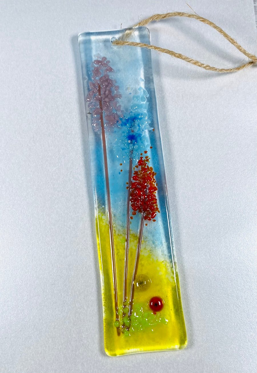 Fused glass “st Ives” hanging decoration