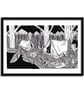 Camping At Night A4 Original Art Pen And Ink Drawing