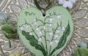 Slate Heart Decorations 