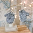 Knitted Mitten Christmas Decoration