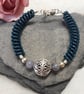 Wire work and gemstone bangle - REDUCED - Image 2