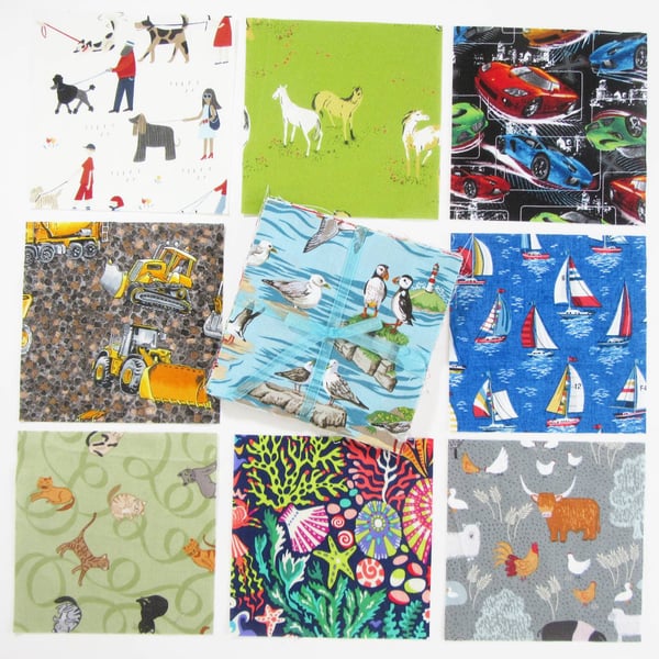 Novelty Fabric Squares Bank Holiday Deal