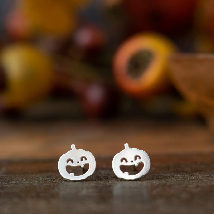 Halloween Pumpkin Earrings 