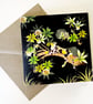 The Lazy Leopard Greeting Card - Image 2