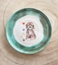 Summer Seconds Cute Dog Hand Thrown Ceramic Dish