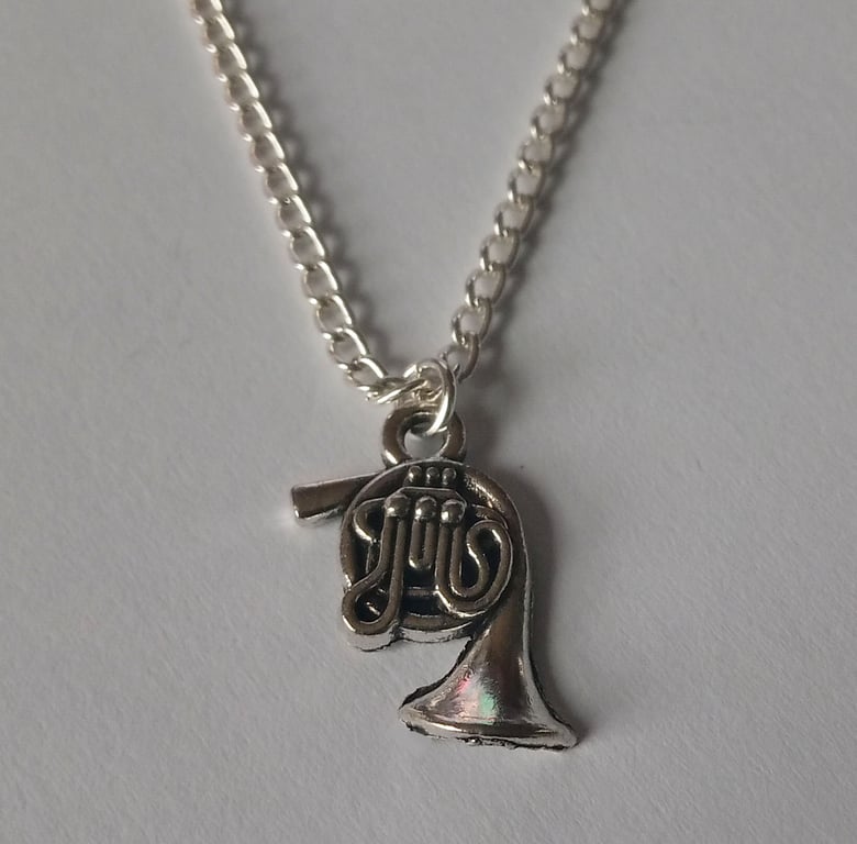 French Horn Music Musician Music Lover Necklace